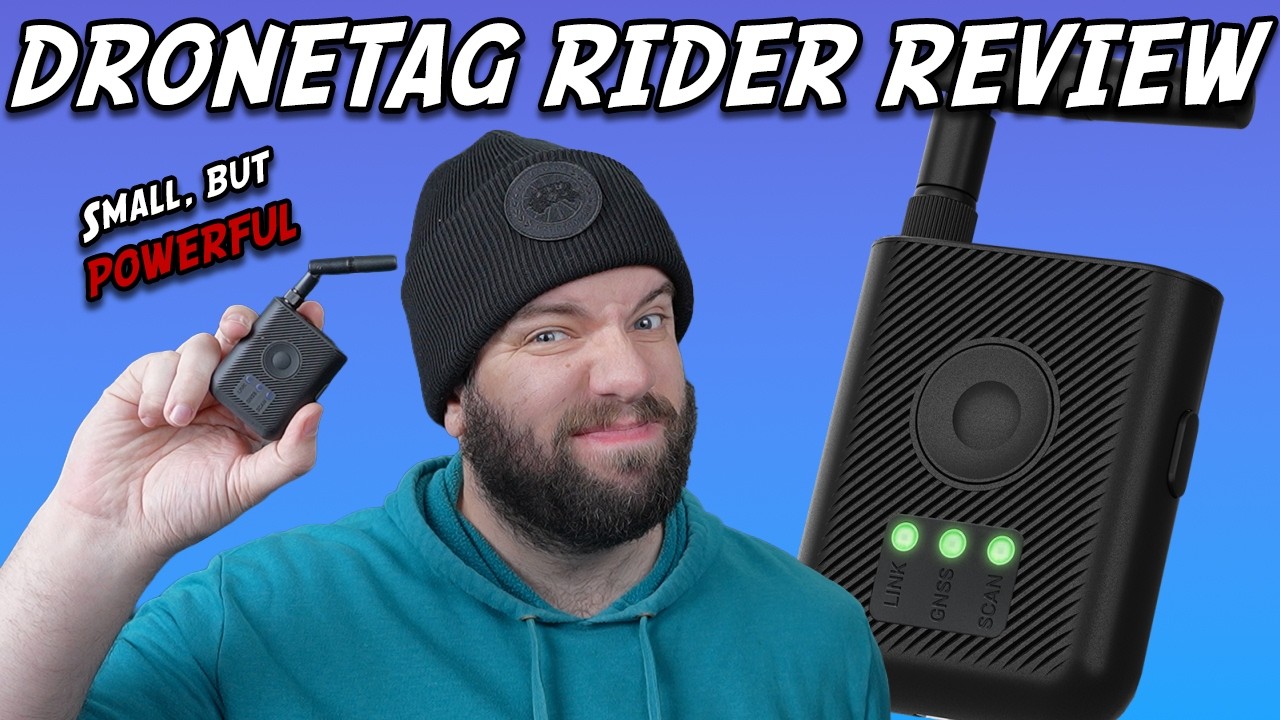 ОБЗОР DRONETAG RIDER | Может ли этот детектор удаленной идентификации быть инструментом и для пил...