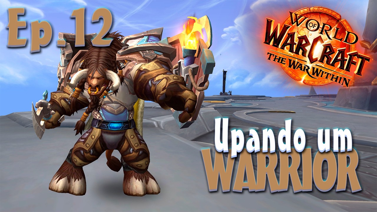 PEGAMOS LV 80 MESMO COM LAG | UPANDO UM WARRIOR | WORLD OF WARCRAFT