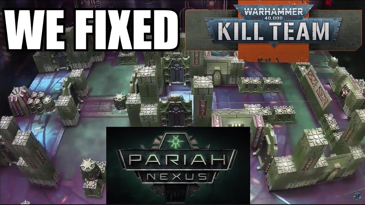 Making a Xenos Terrain Table for Warhammer Pariah Nexus Kill Team 3D Printing Terrain