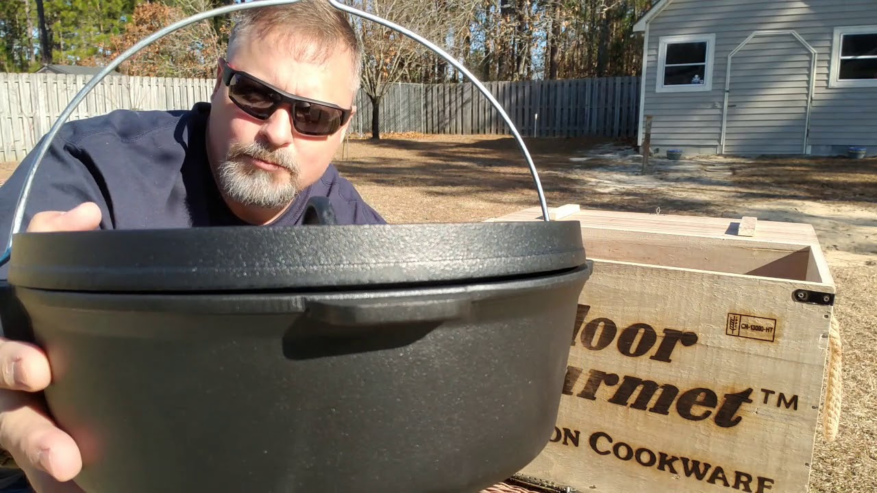 Unboxing Outdoor Gourmet Cast Iron Cookware