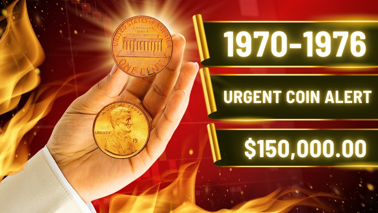 Срочное объявление о монетах: Пенни с изображением Линкольна 1970-1976 годов пользуются высоким с...