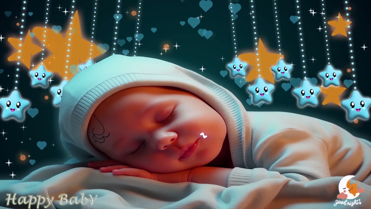 Baby Sleep Music 🎶 Calm Baby Instantly 🌙 Deep Sleep Starts in 3 Minutes 💖 Mozart & Brahms Lullabies