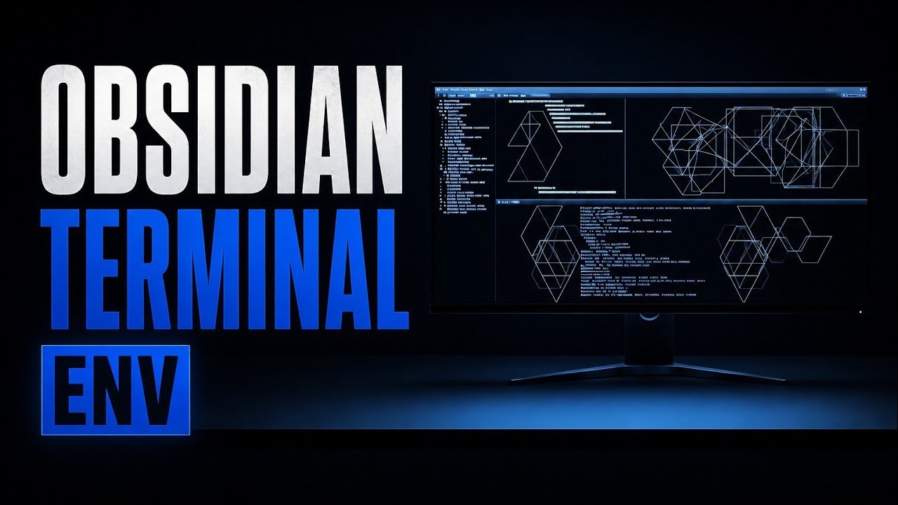 Obsidian Terminal — Productivity Soundscape for Deep Work | 3 Hours