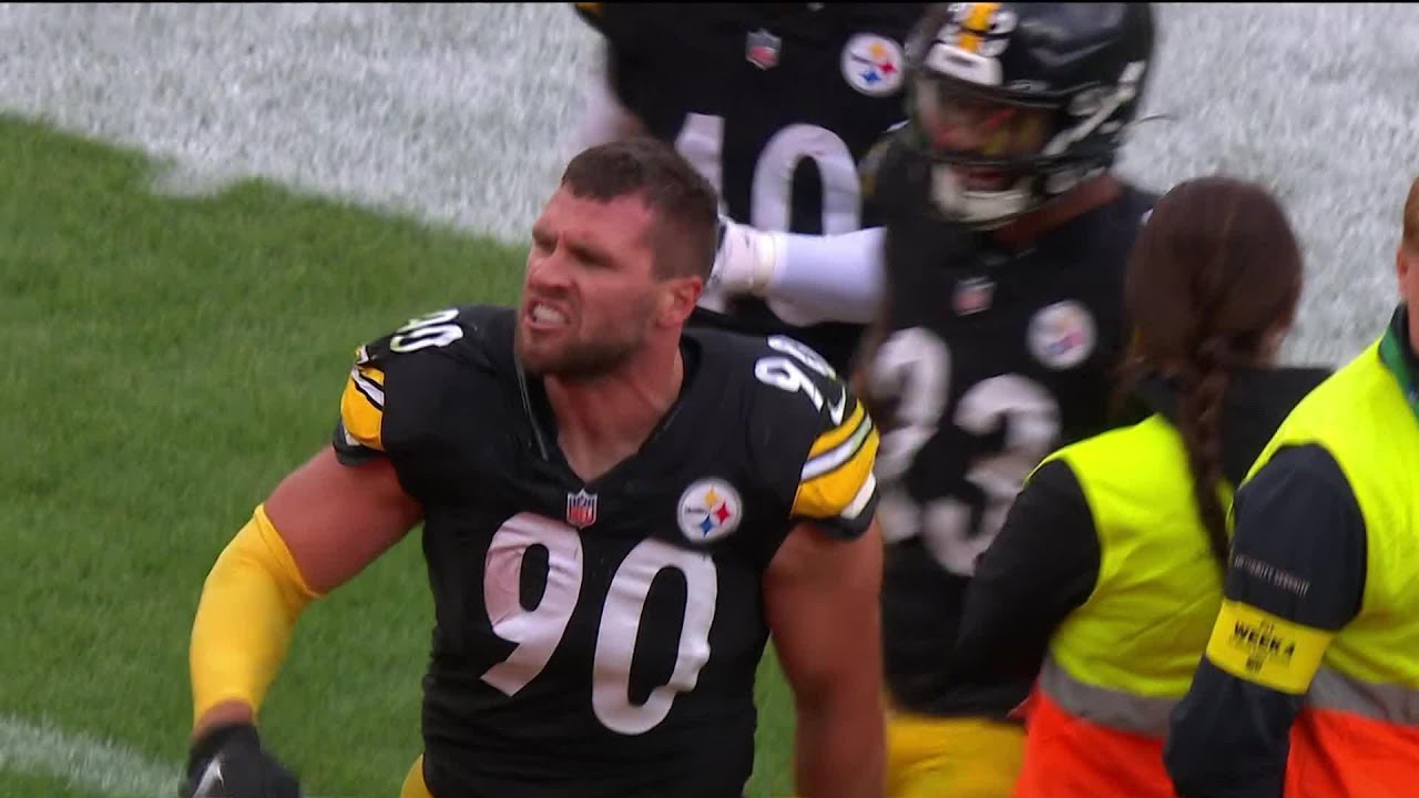 T.J. Watt Get His First Interception of the Year!