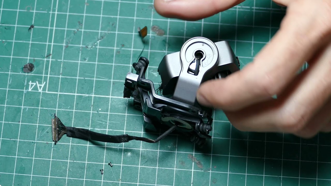 NOVEDAD Desarmar camara Mavic AIR 2 S despues de accidente