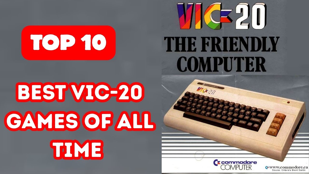 10 Best VIC-20 Games of All Time | Best Commodore VIC-20 Games