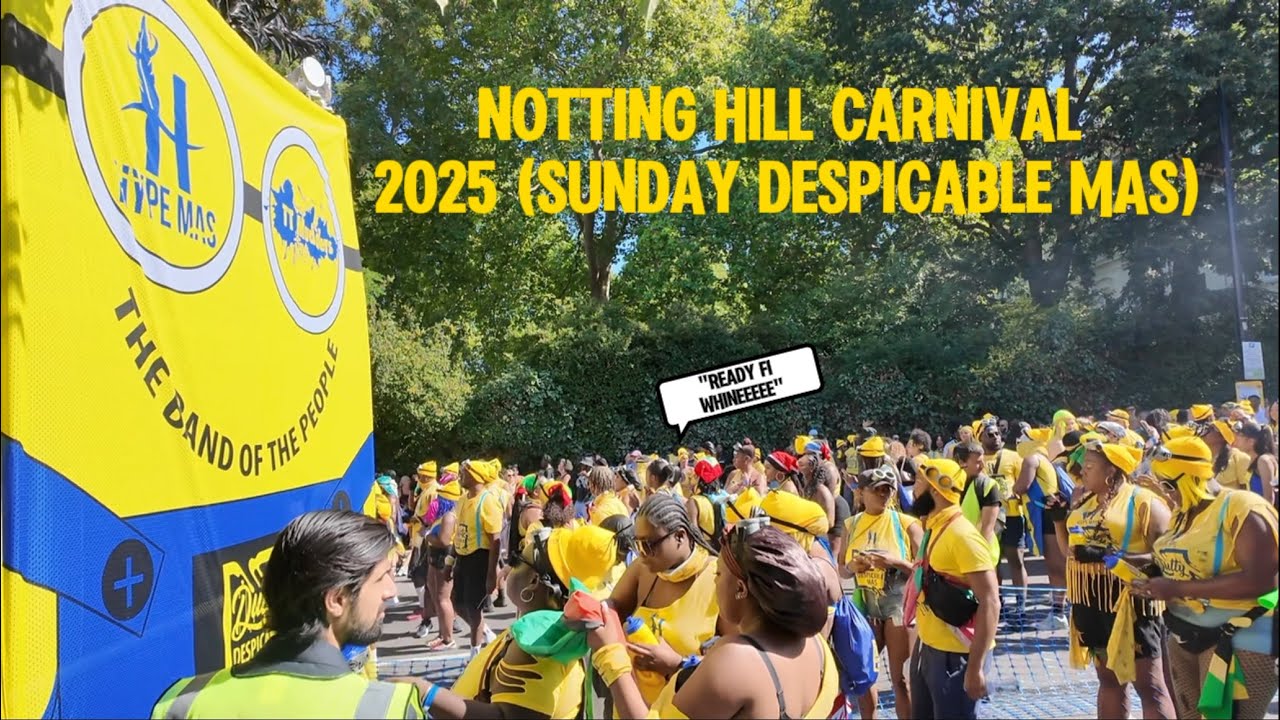 NOTTING HILL CARNIVAL 2025 (SUNDAY DUTTY DESPICABLE MAS) 