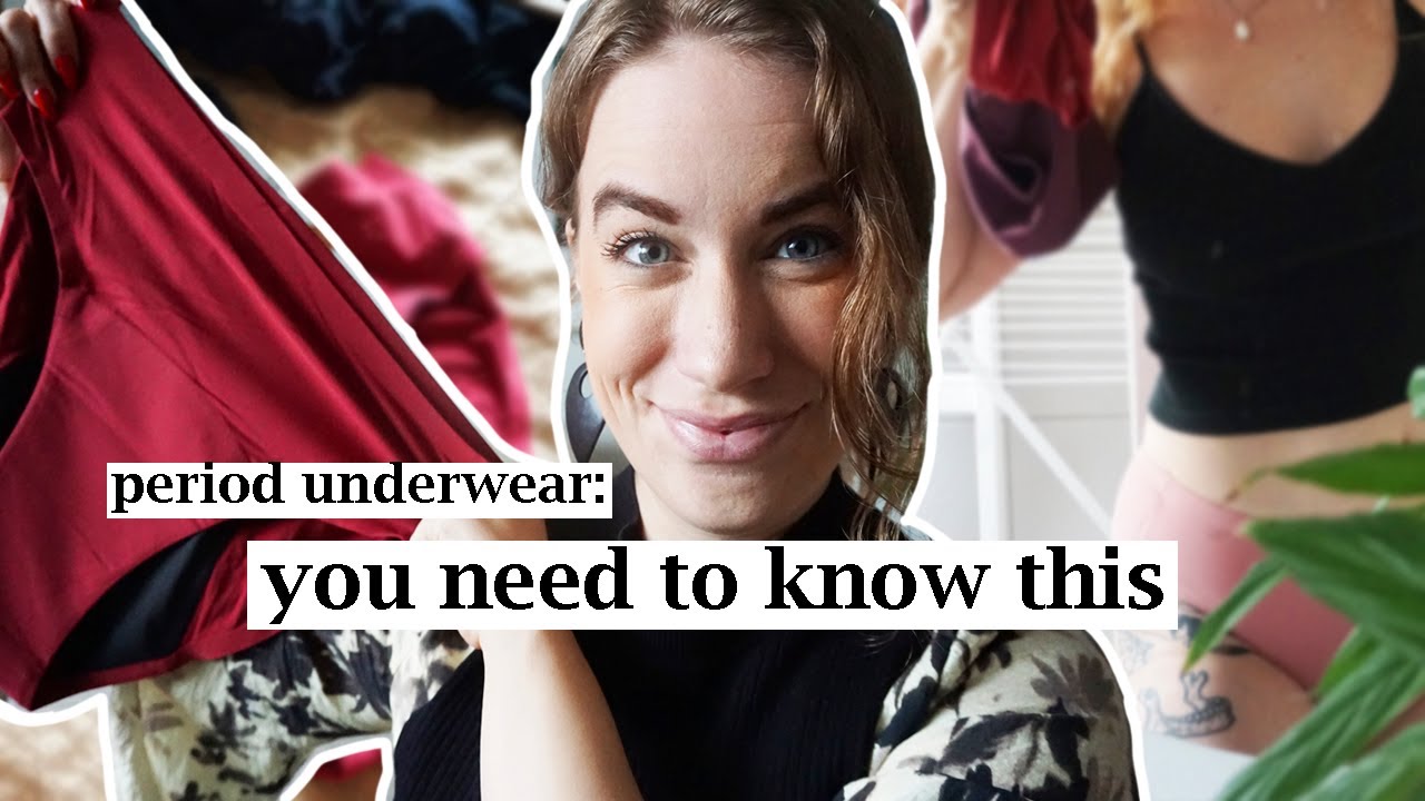 everything you need to know about period underwear