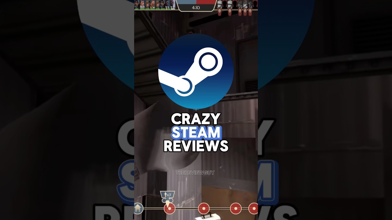 Crazy Steam Reviews - Team Fortress 2. #steam #reviews #gaming #teamfortress2 #memes #shorts