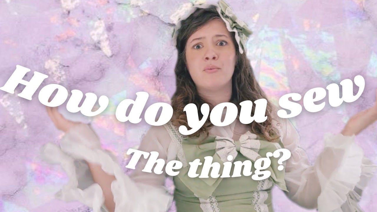 Sewing tips for beginner lolita Sewists | lace info, resources and sewing patterns!