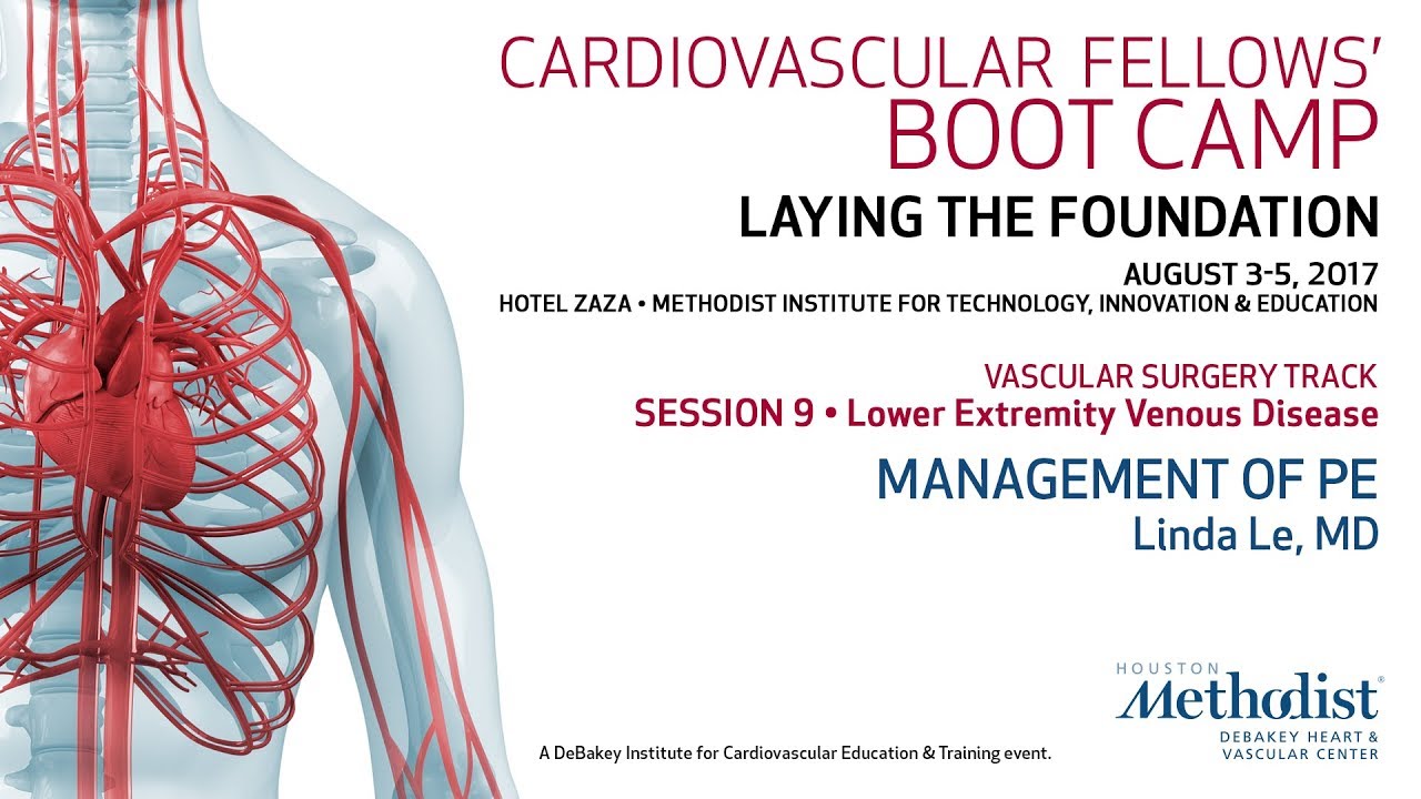 Management of PE (Linda Le, MD)