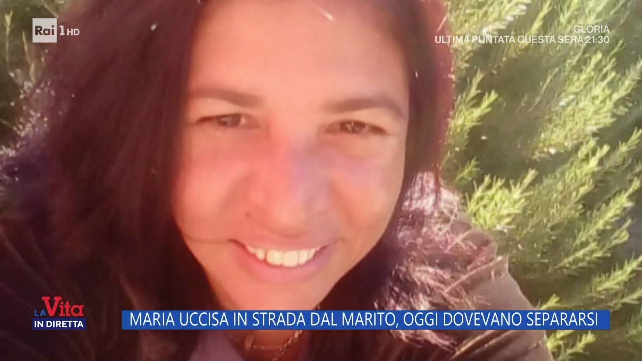 Maria uccisa in strada dal marito, oggi dovevano separarsi - La vita in diretta 27/02/2024