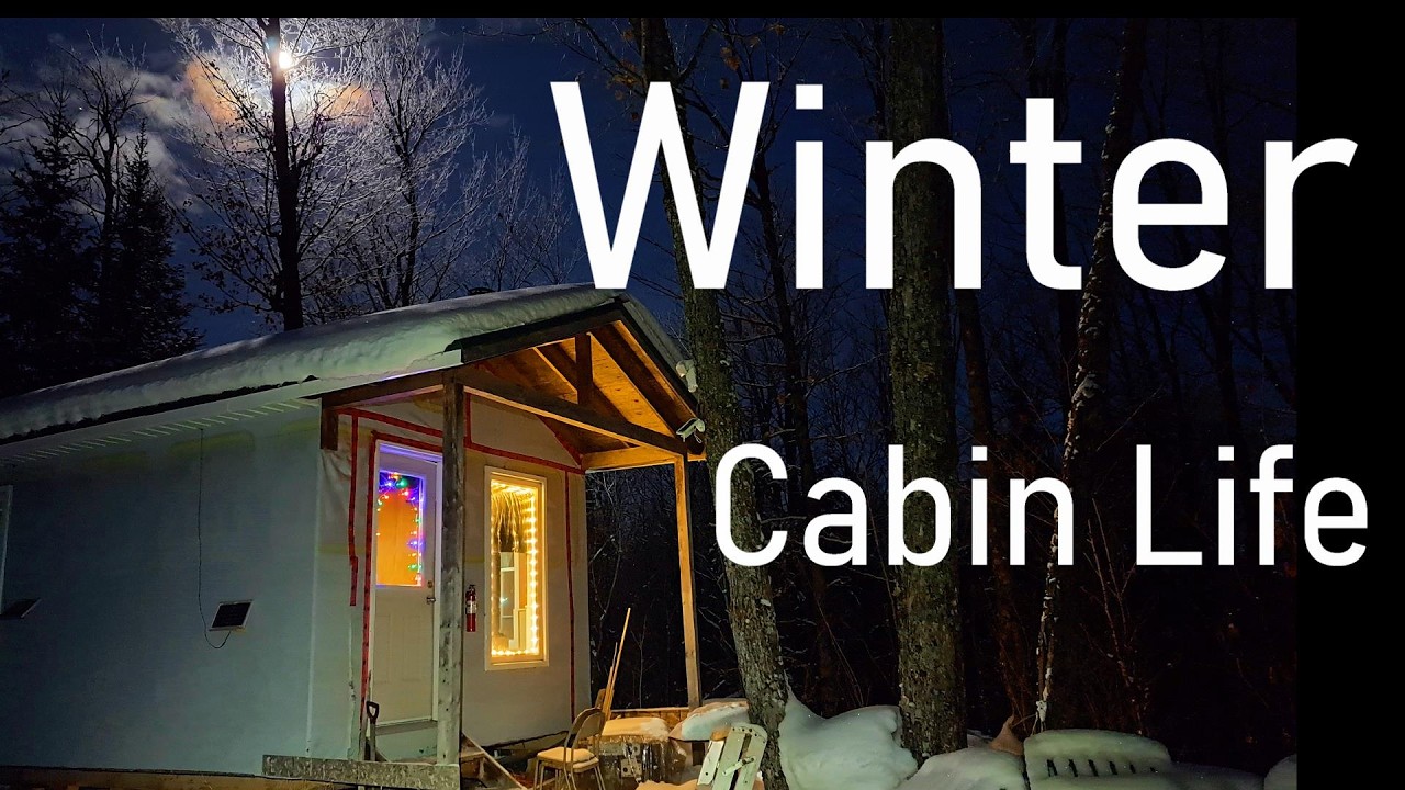 SURVIVED 8 Years in the Canadian Wilderness!!  WINTER WILDERNESS Cabin Life