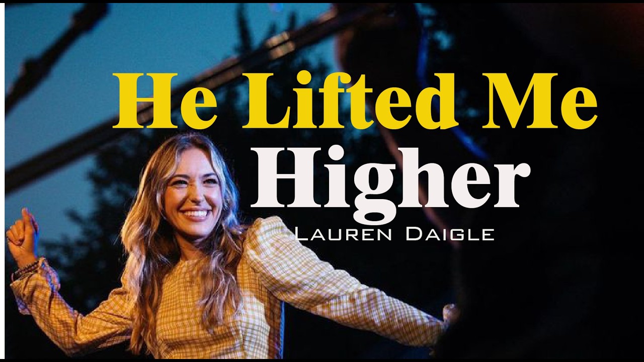 “He Lifted Me Higher” celebrates God’s love and faithfulness that lifts us above fear.