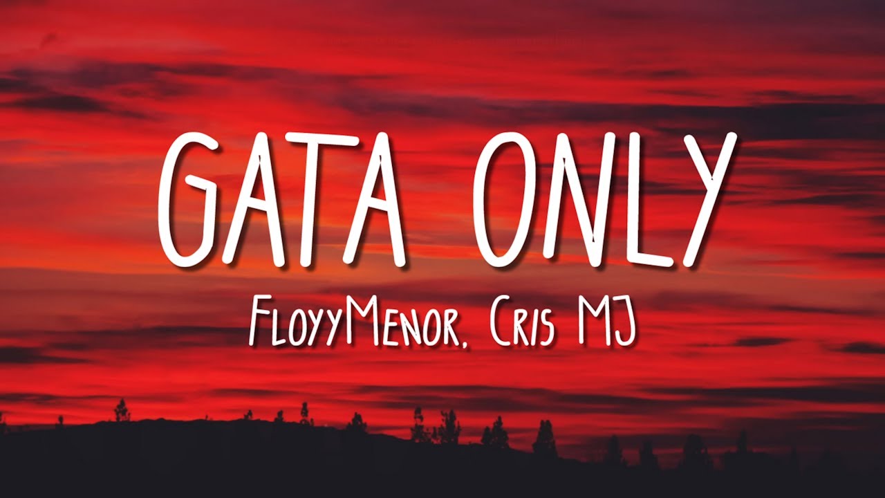 FloyyMenor - GATA ONLY ft. Cris MJ (Letra/Lyrics)