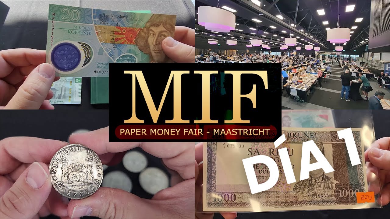 VISITANDO LA PAPER MONEY FAIR MAASTRICHT | DÍA 1