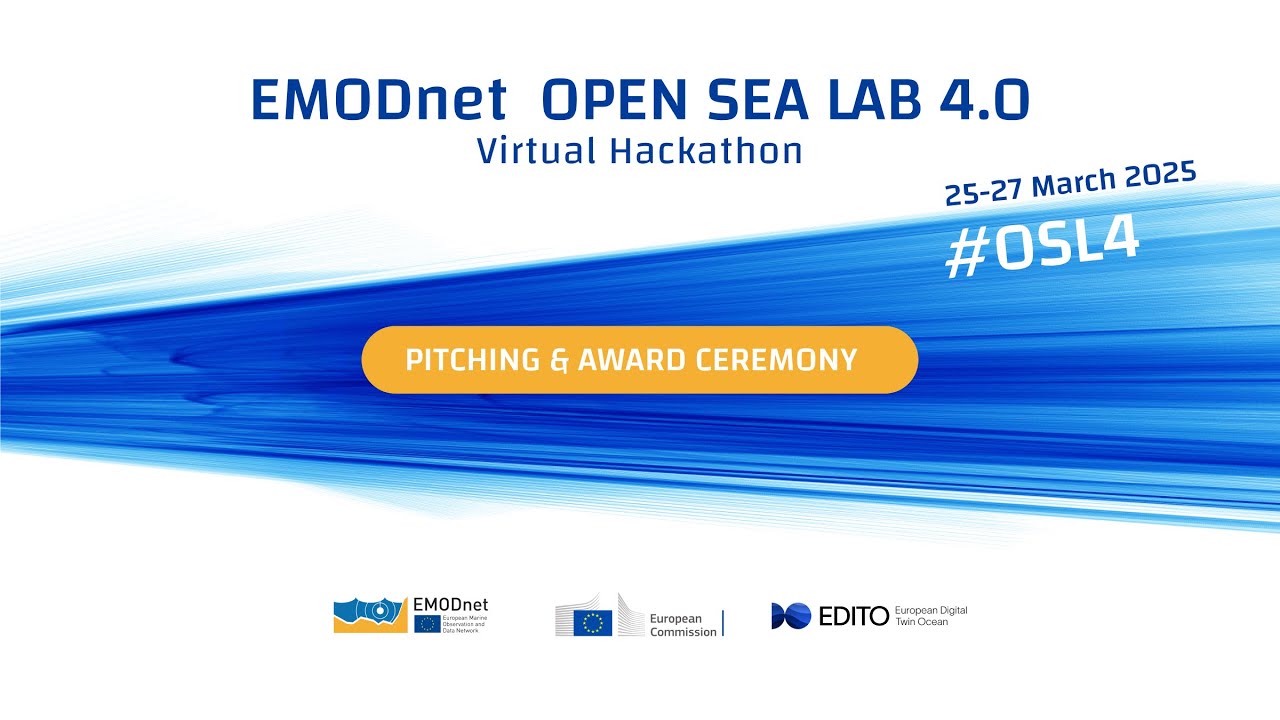 EMODnet Open Sea Lab 4.0 | Pitching & Award Ceremony!