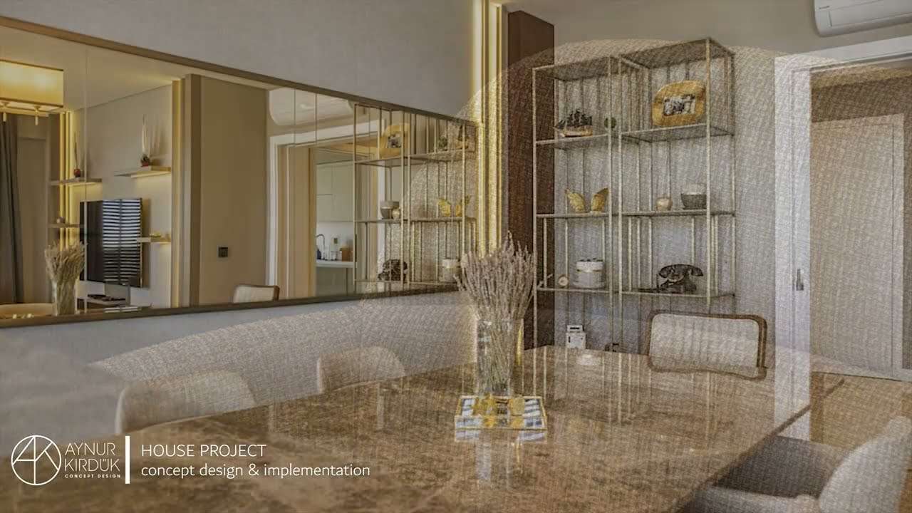 AYNUR KIRDÜK - House Project -  Concept  Design & Application / Ev Dekorasyonu
