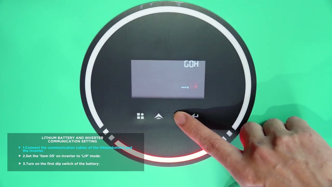 Anern EVO Inverter and N Lithium Battery Setup Tutorial