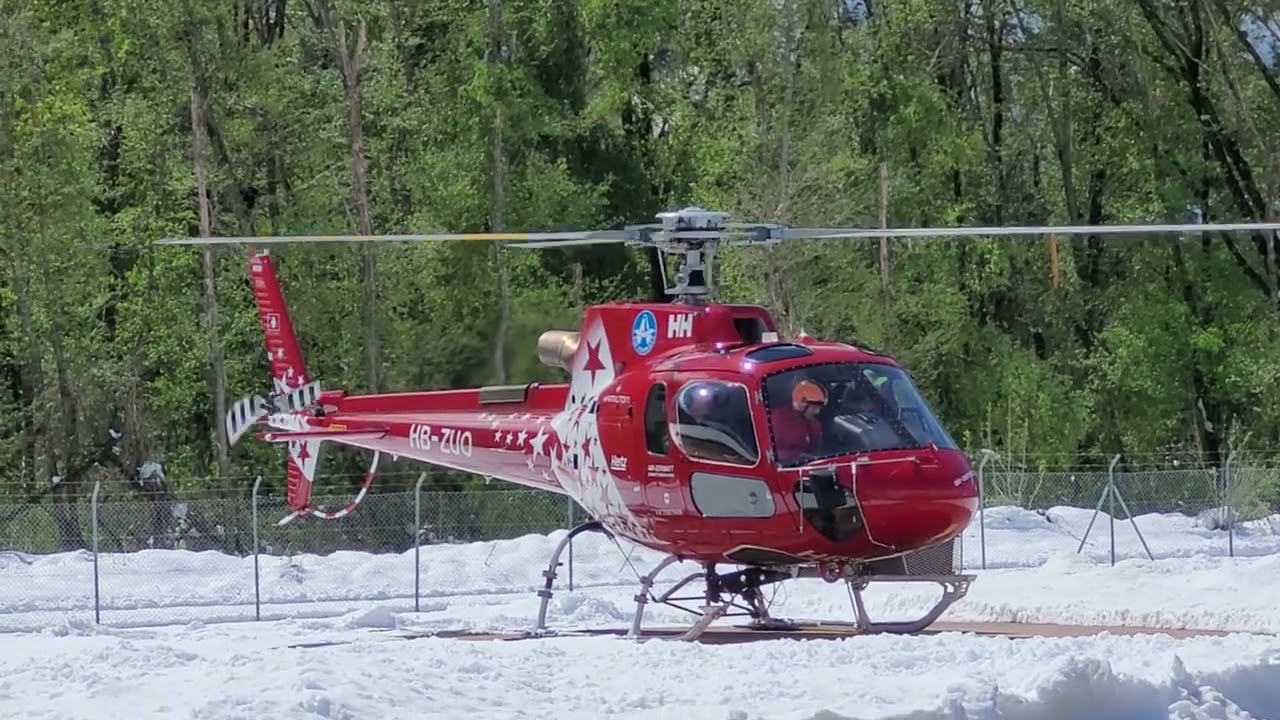 HB-ZUO takeoff während XDI lieferung