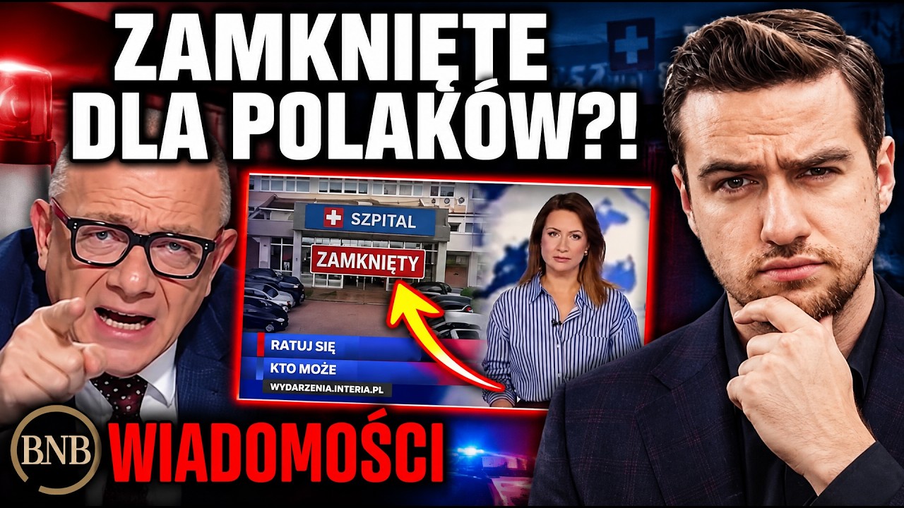 Zaczęło Się! ZAMYKAJĄ Izby Przyjęć Dla POLAK&Oacute;W?! Dziennikarz Polsatu NIE WYTRZYMAŁ