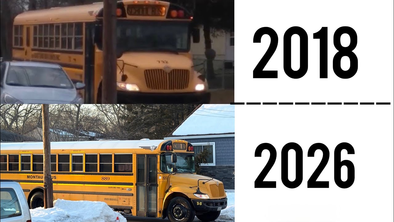 February 2026 School Bus Spotting Compilation + Throwback clips! #lovethebusmonth