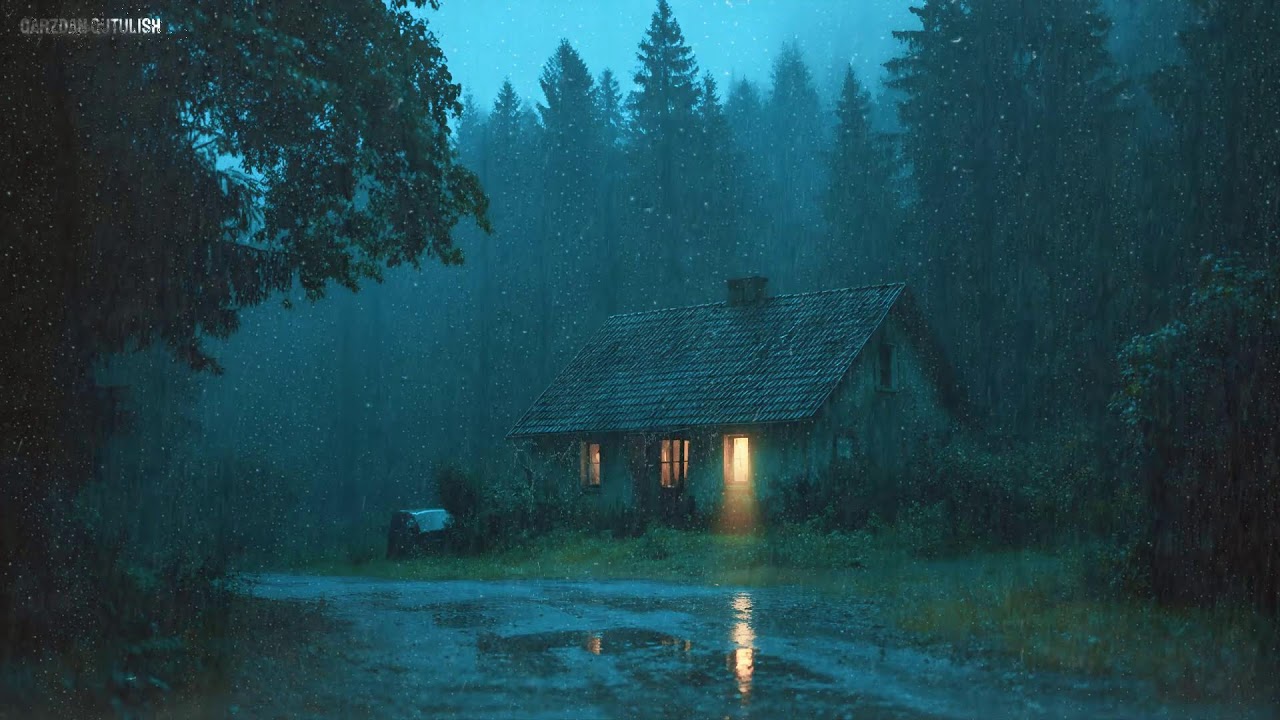 [ LIVE ] Heavy Rain & Thunderstorm Sounds – Relaxing Sleep Ambience