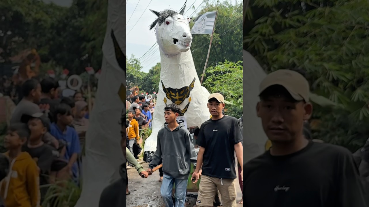 KUDA PUTIH FULL arak arakan Khitanan Masal Desa KEDUNGDAWA 2025 Kedawung Cirebon #ogohogoh #karnaval