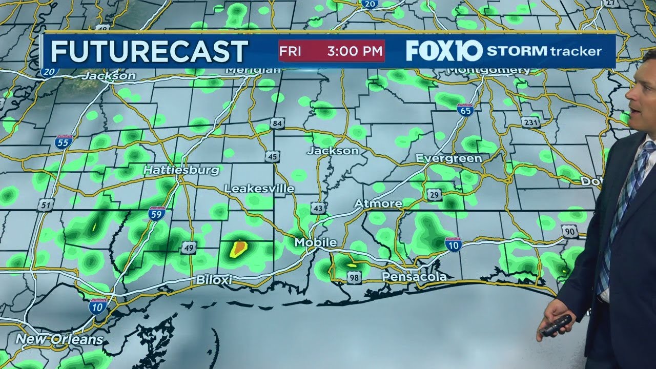 Weather Outlook for Thursday Evening, October 22, 2020