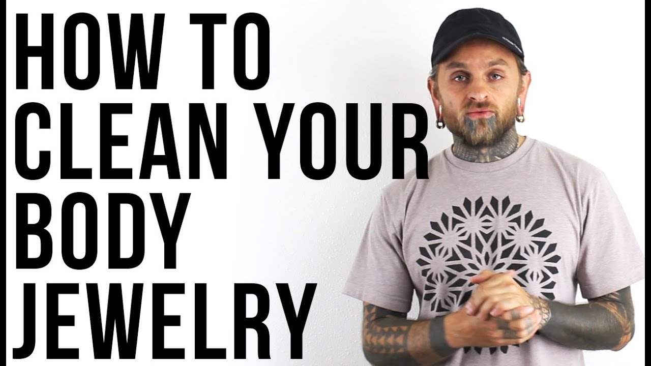 How to Clean Your Body Jewelry | UrbanBodyJewelry.com