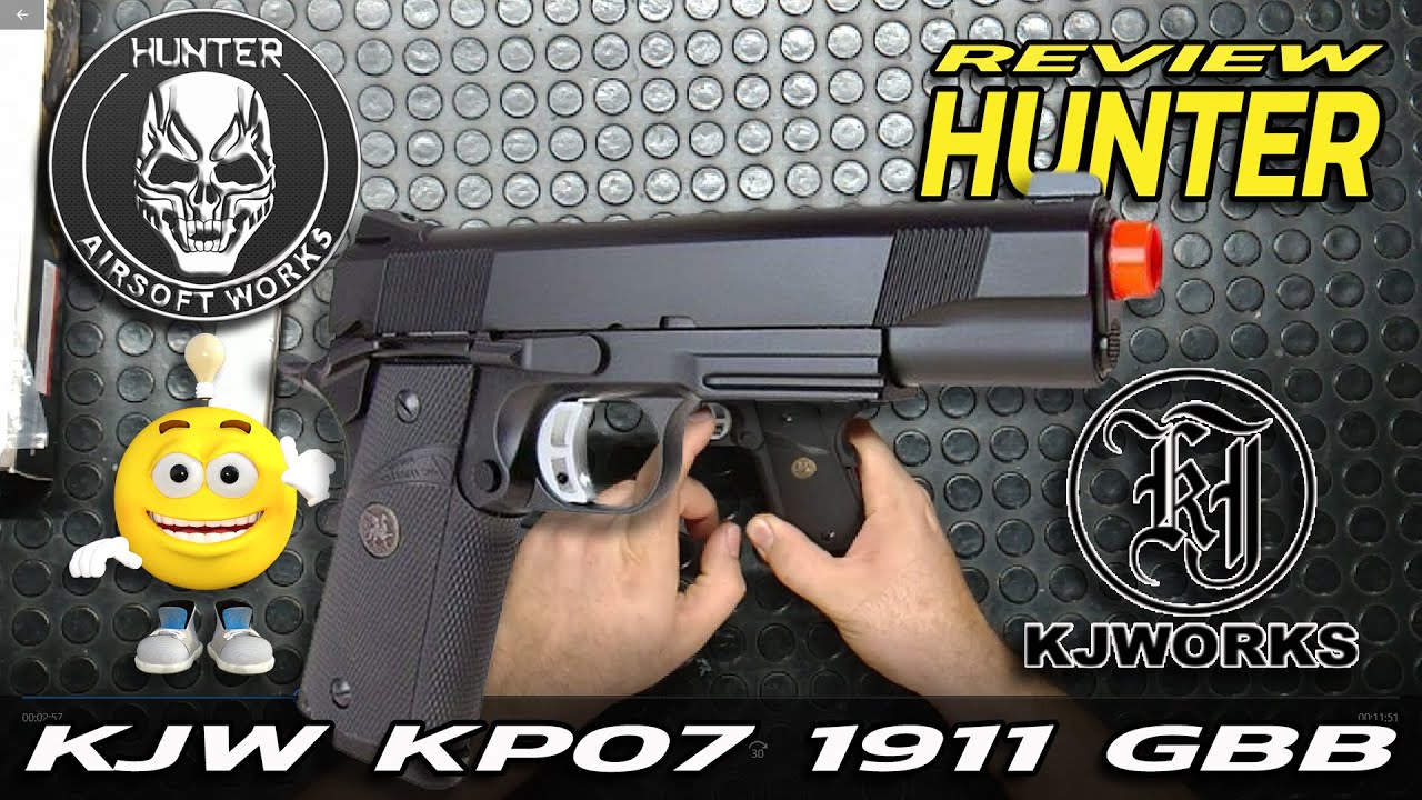 KJW KP07 1911 GBB - REVIEW HUNTER #41