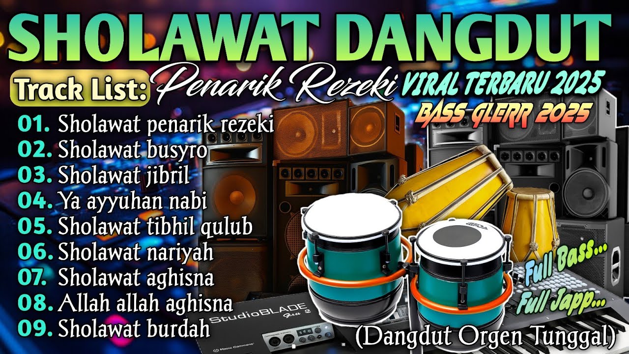 SHOLAWAT NABI TERBARU 2025 | SHOLAWAT PEMIKAT REZEKI PALING MUSTAJAB | SHOLAWAT NARIYAH. JIBRIL