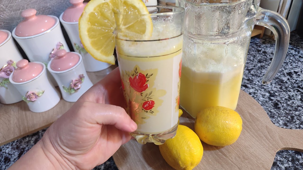 رمضان بلا شاربات مستحيل درتلكم هادي الشاربات تاع الليمون 🍋🍋 خير من تاع برا تقيلة وبنينة منعشة 🇩🇿🇩🇿