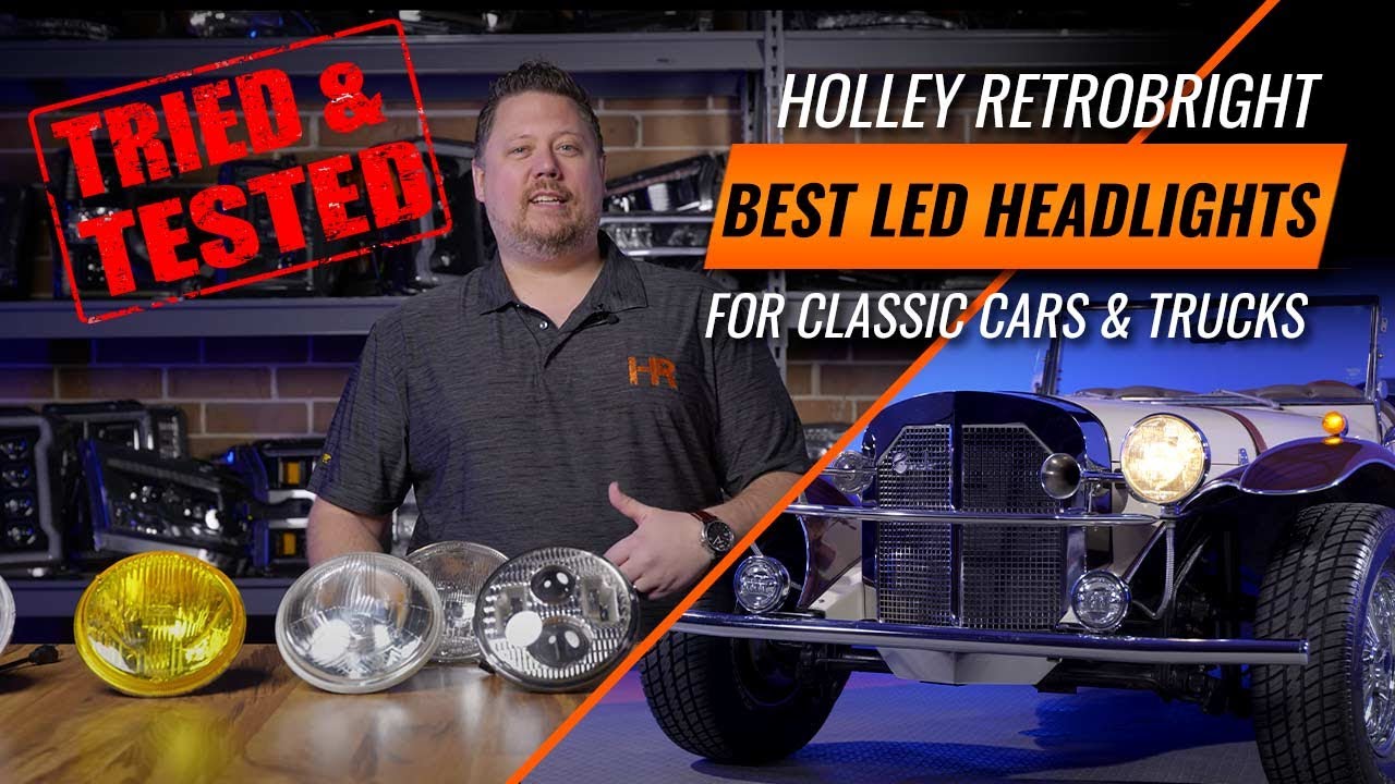 The Brightest 7-inch Round LED Headlights for Classic Cars | HR Tested H6026 Headlight Shootout
