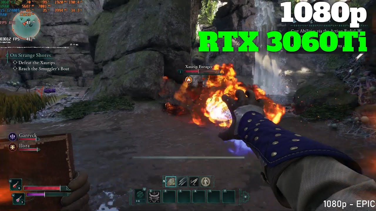 Avowed | RTX 3060 Ti | 1080p All Settings