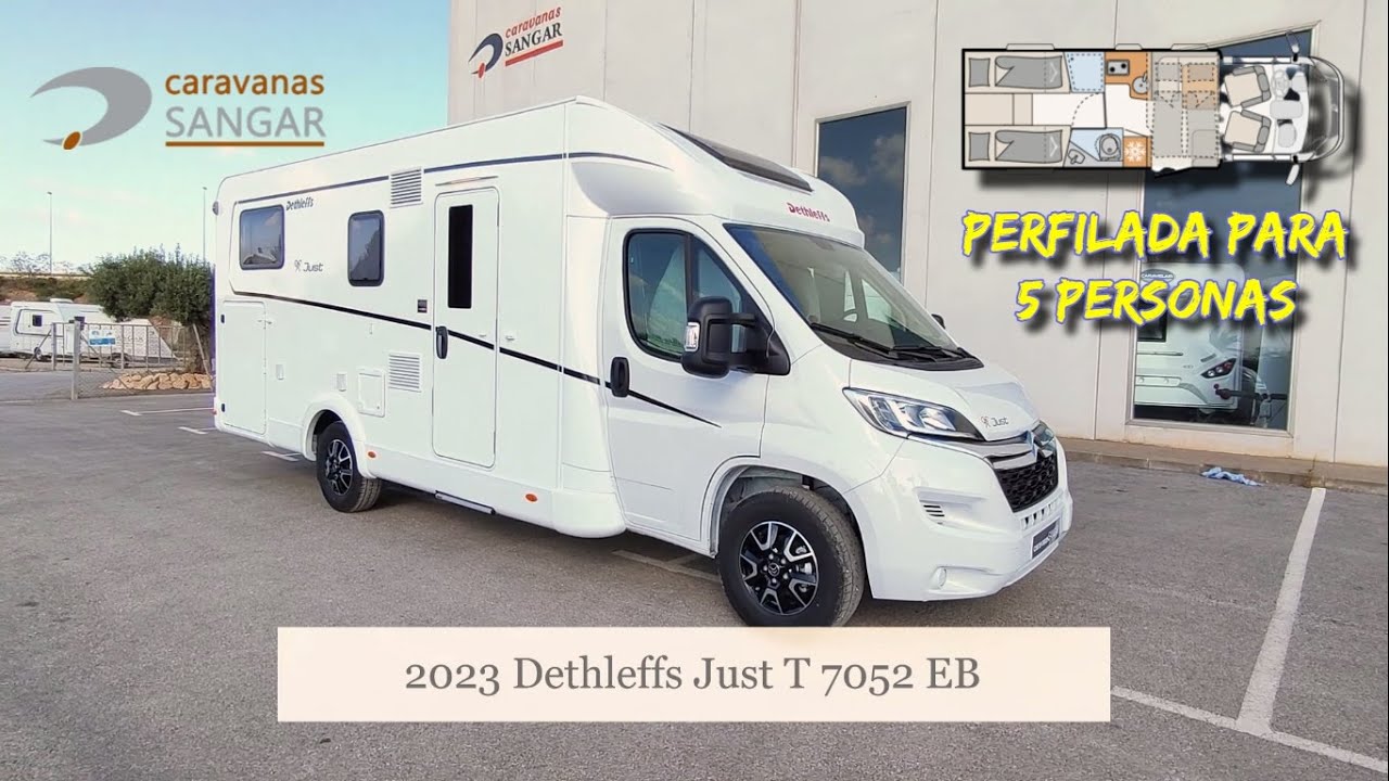 2023 Dethleffs Just 90 T 7052 EB CITRO&Euml;N 165CV - CARAVANAS SANGAR