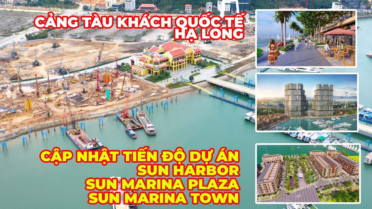 Cảng tàu khách quốc tế Hạ Long và dự án shophouse của Sungroup - Hé lộ vị trí hầm Cửa Lục tương lai