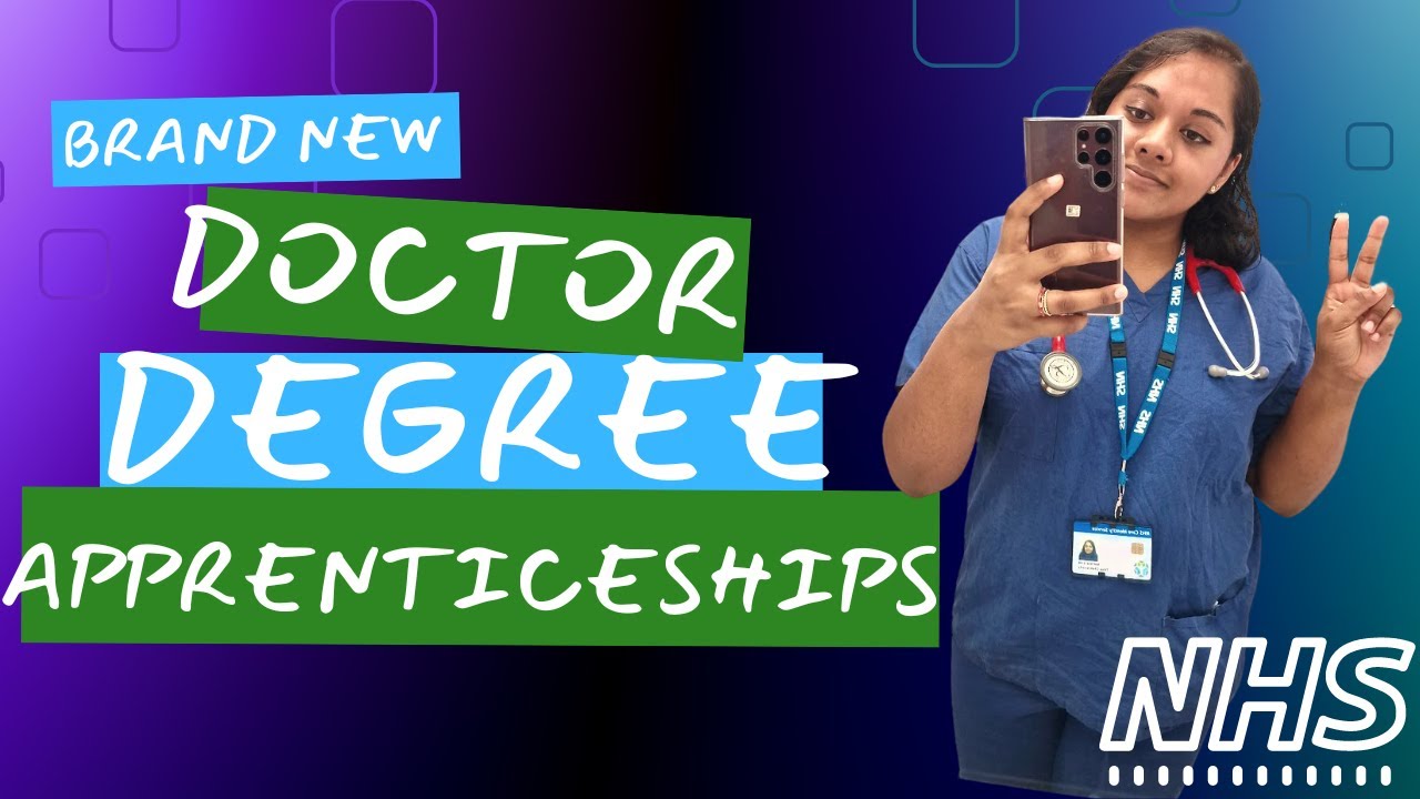 A NEW WAY TO BE A DOCTOR | Doctor apprenticeships EXPLAINED