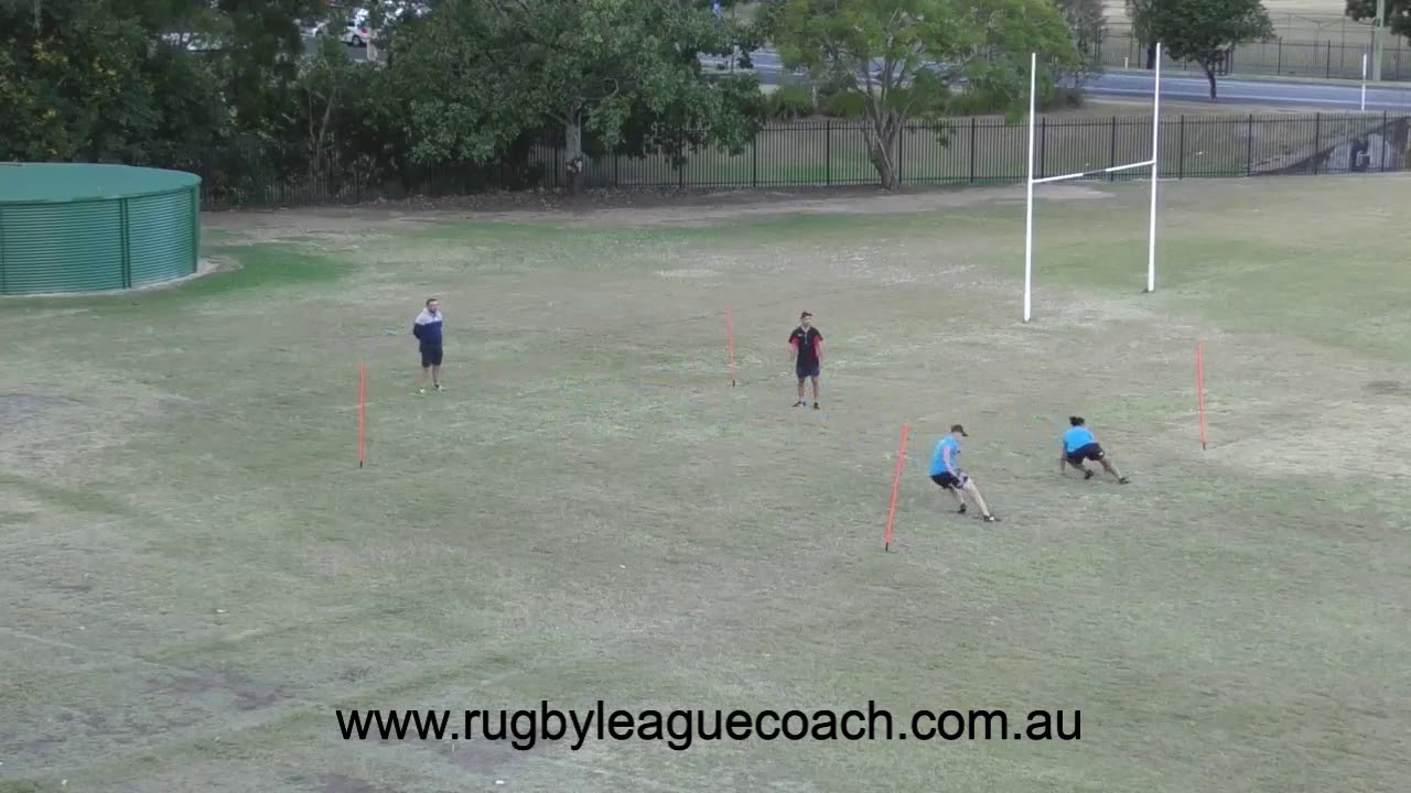 Rugby League Fitness 10 m repeat effort sprints 