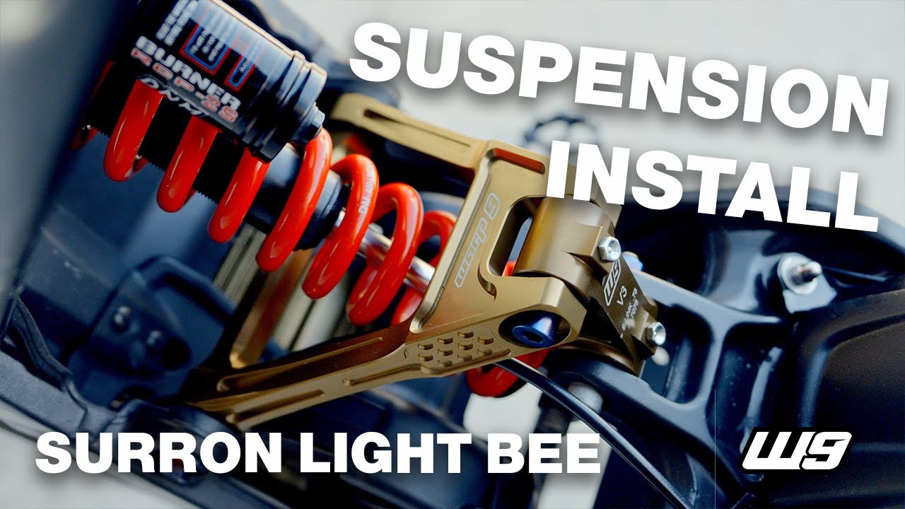 Surron Rear Suspension Install Tutorial - Surron Light Bee