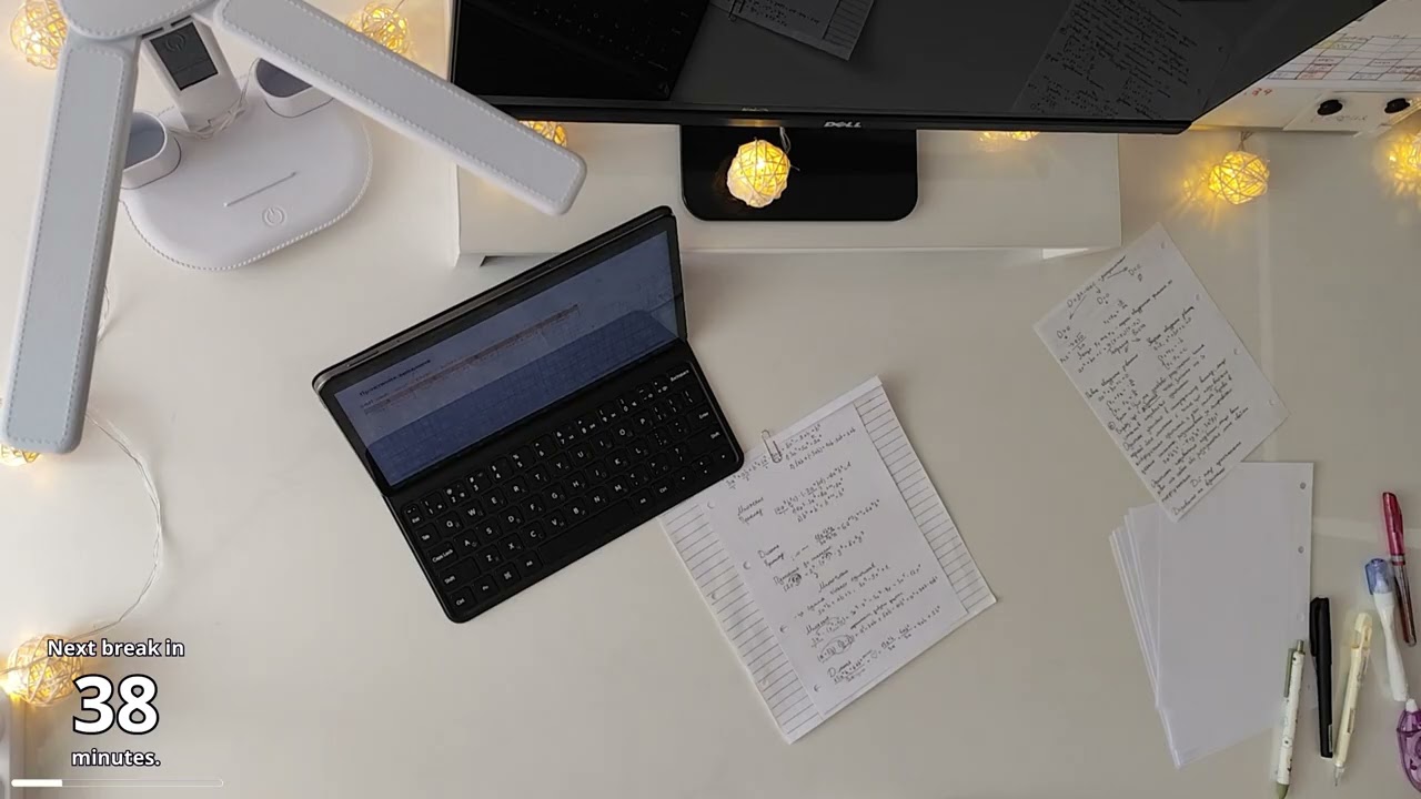 2-HR Study With Me (50/10) | Productivity marathon| ep. 128 | 4K