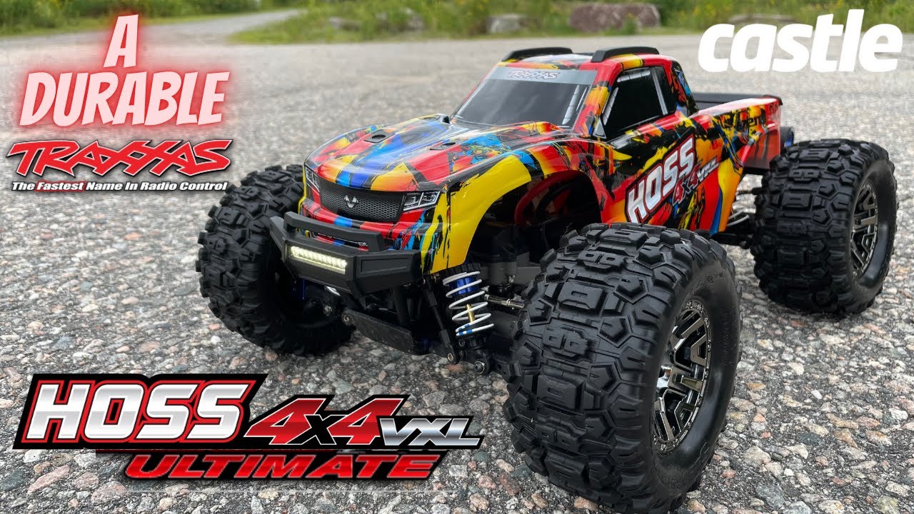 Traxxas Hoss 4x4 Ultimate Solar Flare Bash (Stampede 4x4)