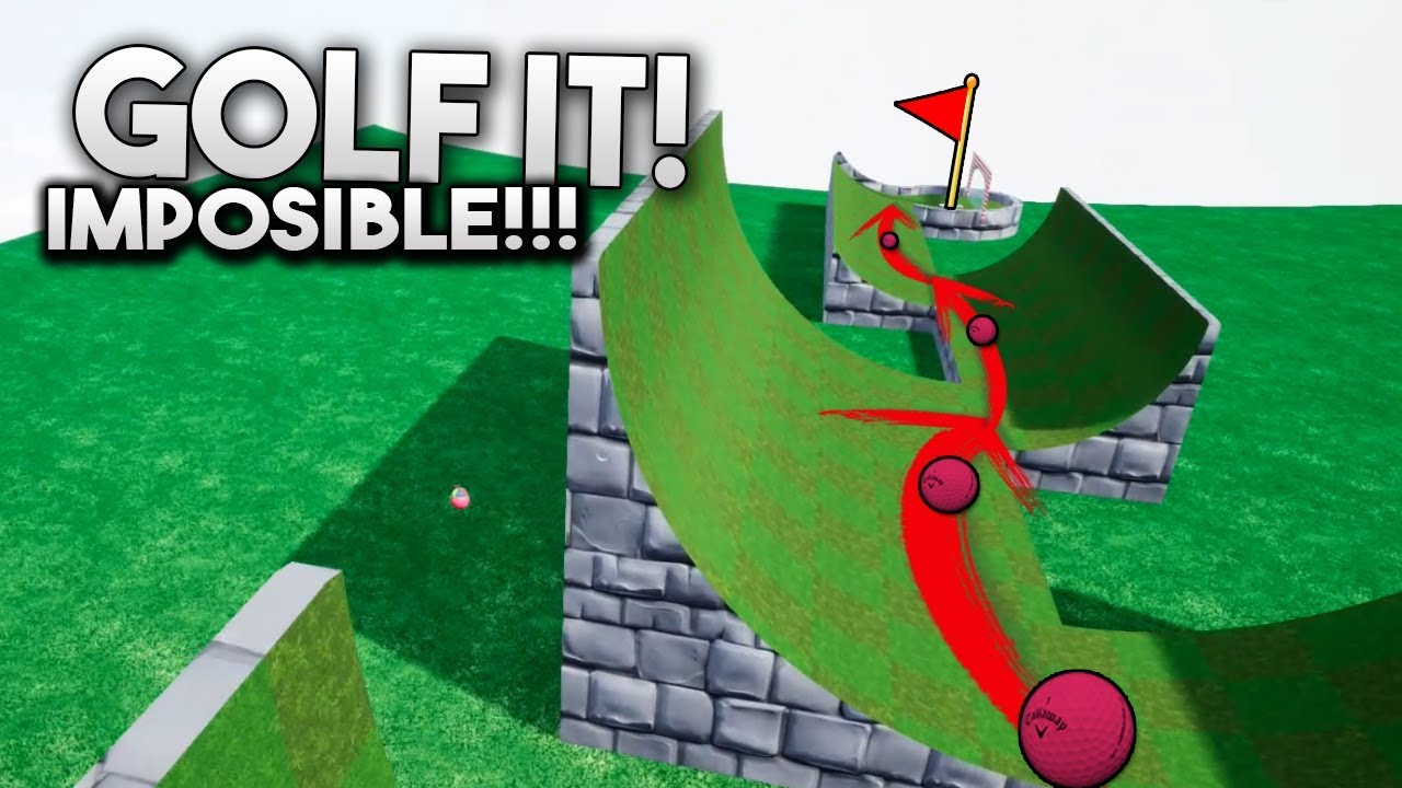 PAREDES IMPOSIBLES!! Golf It!