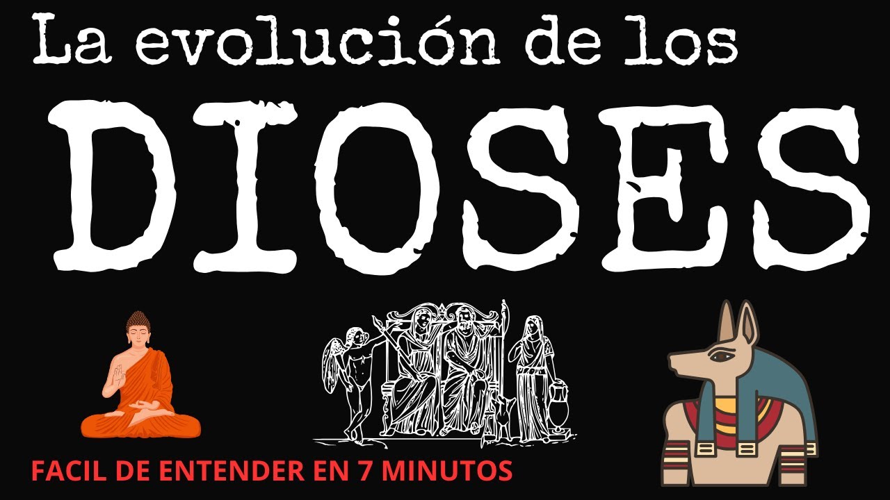 ✅LA EVOLUCIÓN DE LOS DIOSES (resumen fácil de entender en 7 minutos)#jesus #bible #historia