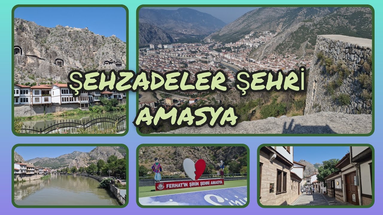 AMASYA DA BİR DOLU GÜN | GEZI REHBERİ | NELER YAŞADIK? | GÜNLÜK VLOG | VLOGGER | SOKAK LEZZETLERİ