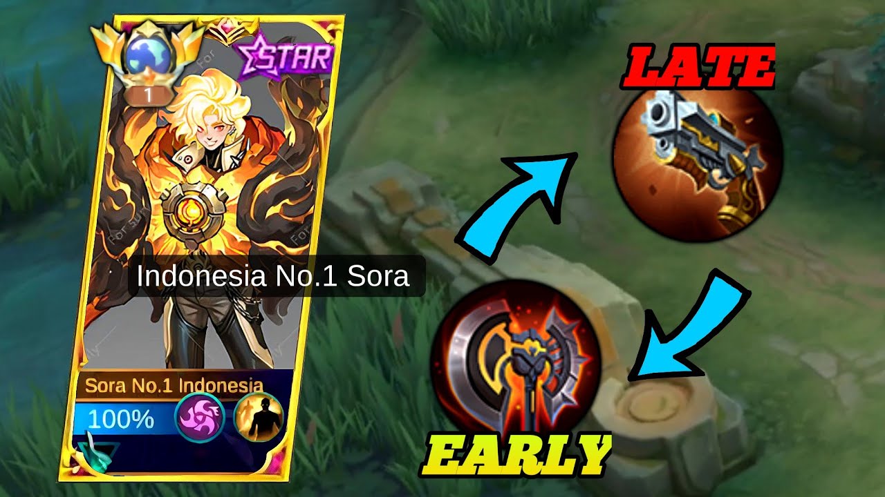 SORA BEST VERY BROKEN BUILD & EMBLEM 2026 | SORA USER MUST TRY THIS BUILD & EMBLEM MLBB