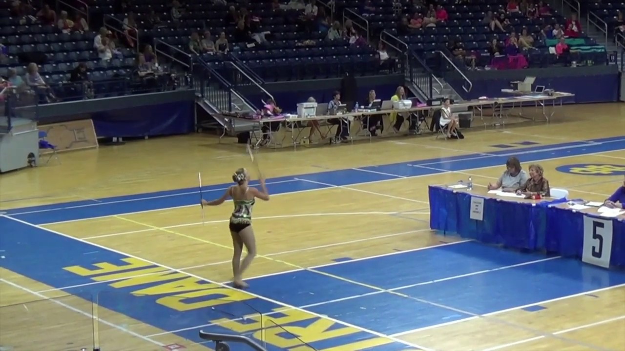 National Baton Twirling Championships- College Pageant Solo 2016