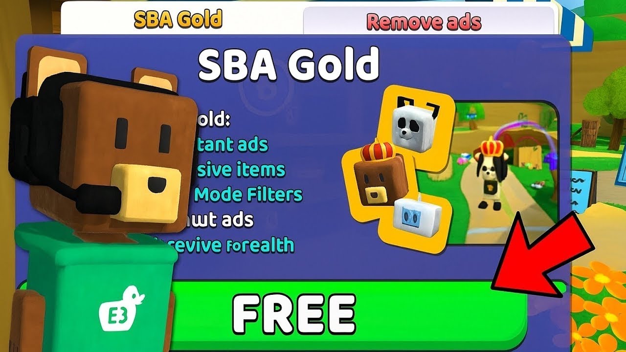 SBA Gold Is Finally Purchased? Super Bear Adventure Gameplay Walkthrough! 