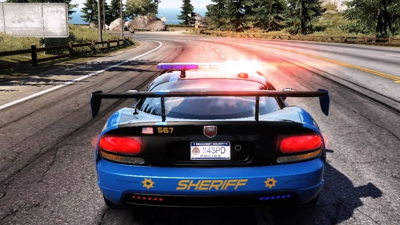Need For Speed: Hot Pursuit - Dodge Viper SRT10 ACR (Police) - Test Drive Gameplay (HD) [1080p60FPS]