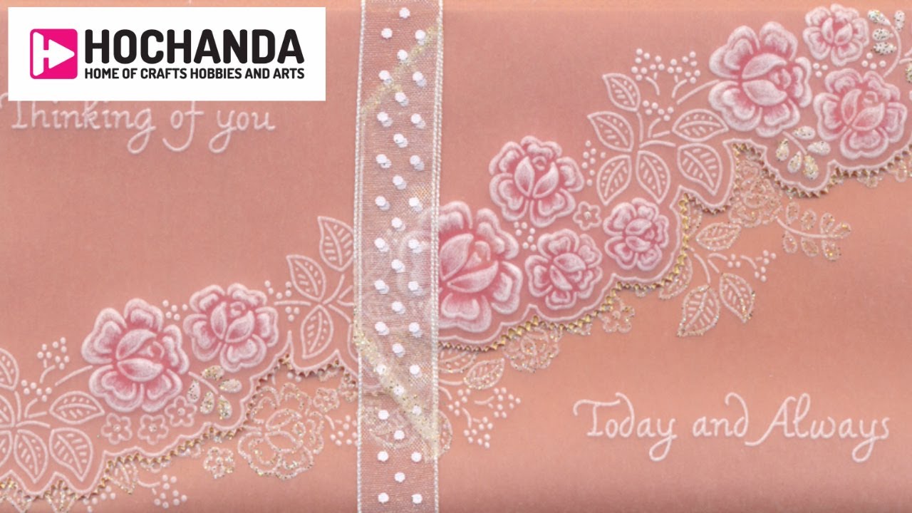 Handmade Cards and Parchment Crafts with Groovi and Claritystamp on Hochanda